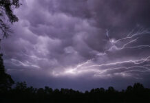 Emitieron una alerta amarilla por tormentas para este martes y miércoles en Entre Ríos