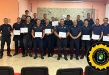 Capacitación para personal motorizado de la Jefatura Uruguay: 13 funcionarios recibieron certificación