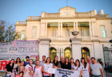 AGMER Uruguay desarrolló una actividad en defensa de la educación superior