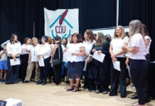 La EMAO cerró el ciclo lectivo con una muestra anual y celebró su colación de grados