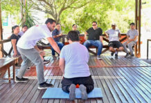 Capacitaron sobre primeros auxilios y RCP en Isla del Puerto