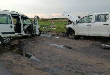 Trágico choque frontal en ruta Provincial 20