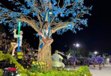 Segunda noche del carnaval de Caseros