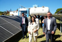 Se inauguró en Colón el primer parque de energía solar fotovoltaica con fondos suizos y municipales