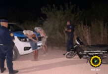 Recuperan moto robada