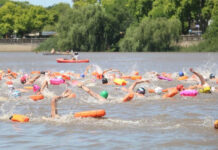 Gualeguaychú volvió a ponerse a la cabeza del nado en aguas abiertas