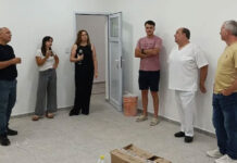 San José: Concejales del Vecinalismo Por San José recorrieron la ampliación del Hospital sanjoesino