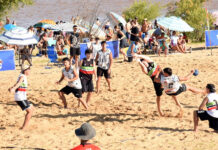 Más de 1340 deportistas pasaron por la Playa Olímpica en la Isla del Puerto