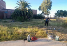 El Municipio realizó operativos de limpieza en el Hospital Urquiza y en el Tránsito Pesado