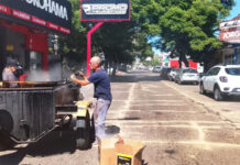 Realizan toma de juntas en diversas calles de la ciudad
