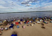Los balnearios uruguayenses se preparan para otro fin de semana caluroso y sin lluvias