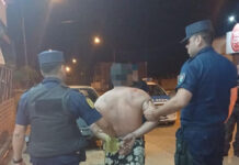 Violencia en Concordia: se atrincheró con un cuchillo y fue reducido por el Grupo Especial