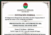 Presentan el proyecto del Código Rural de Entre Ríos