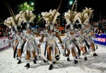 Cinco noches a puro brillo en el Carnaval más histórico del país