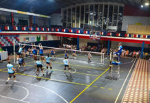 Novena fecha del vóley en Rivadavia