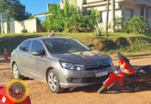 San José: Una joven sufrió lesiones graves tras un choque