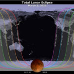 Columna de Astronomía. Otro eclipse que no veremos (en nuestra zona) y alineación fake de planetas.