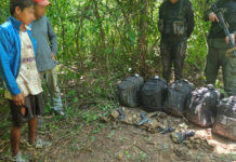 Salta: Detectan 61 kilos de cocaína y armas de fuego durante un patrullaje rural