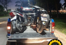 Alcohol y descontrol en la Defensa Norte: Chocaron dos motos y ambos conductores dieron positivo