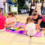 Se realizó la jornada de juegos y aprendizaje en la Plaza San Martín