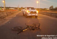 Cliclista grave tras siniestro vial