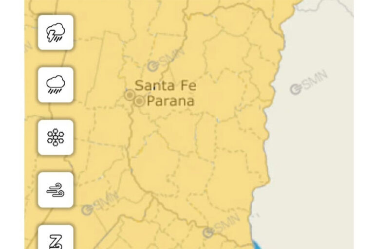 Renuevan alerta amarilla por tormentas y vientos para este sábado ...