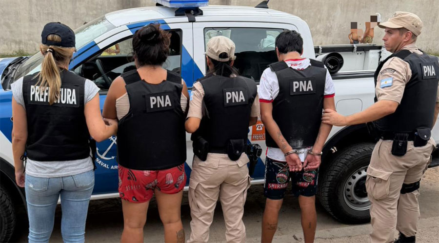 Gualeguaychú: Prefectura realizó cuatro allanamientos por venta de droga y detuvo a cinco personas