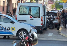 Protagonizaron una rodada en la moto