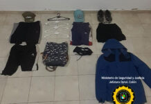 Recuperan elementos robados