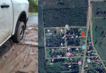 Enojo por el mal estado de calles que impiden llegar a sus hogares