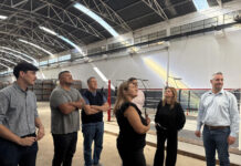 Representantes del boxeo argentino y entrerriano visitaron el primer gimnasio municipal en Colón