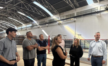 Representantes del boxeo argentino y entrerriano visitaron el primer gimnasio municipal en Colón