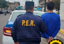 De Santa Cruz a Concepción del Uruguay: detuvieron a un hombre con dos pedidos de captura vigentes