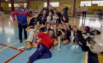 Actividad del vóley de Rivadavia