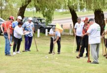 El golf croquet tuvo una jornada de fiesta en el Itapé