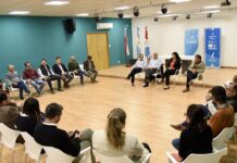 Lauritto se reunió con intendentes y autoridades comunales del Departamento