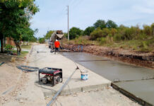 Están próximos a finalizar los trabajos de pavimentación en grupos habitacionales de Concepción del Uruguay