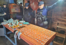 Importante golpe al narcotráfico en Concordia: Secuestran casi un kilo de cocaína y detienen a tres personas