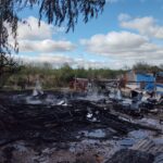 Grave incendio en Concordia