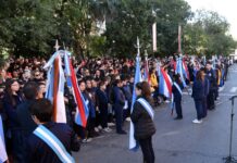 El sábado en plaza Ramírez se realizará la tradicional jura a la Bandera