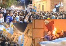 ¡A la final! Concepción del Uruguay vibró y festejó en la Plaza Ramírez tras el triunfo ante Inglaterra