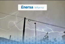 Enersa informa: un fuerte temporal provocó interrupciones del servicio eléctrico en distintas zonas de Entre Ríos
