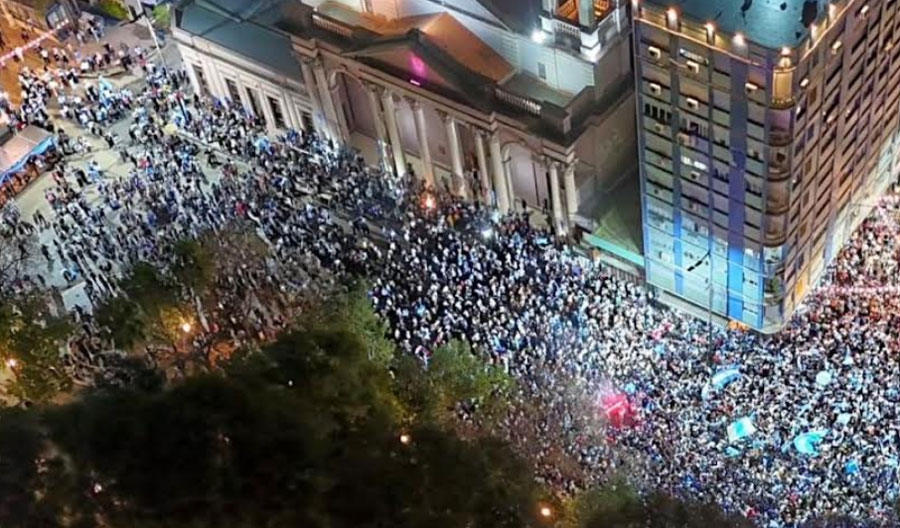 Operativo de seguridad y prevención por la final de la Copa del Mundo