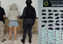 Golpe al narcomenudeo en Santa Elena, cayó una mujer y secuestraron casi un centenar de dosis de cocaína