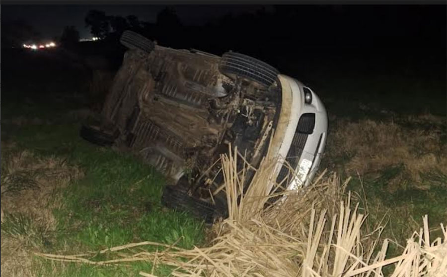 Colón: Dos heridos leves tras una colisión sobre la Ruta 135 Colón: Dos heridos leves tras una colisión sobre la Ruta 135