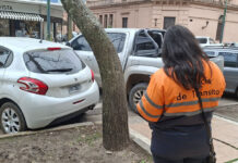 Concepción del Uruguay: la Municipalidad intensifica controles y confecciona actas por deudas en el estacionamiento medido