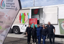Jornada nacional: Más de 20 voluntarios realizaron su donación de sangre