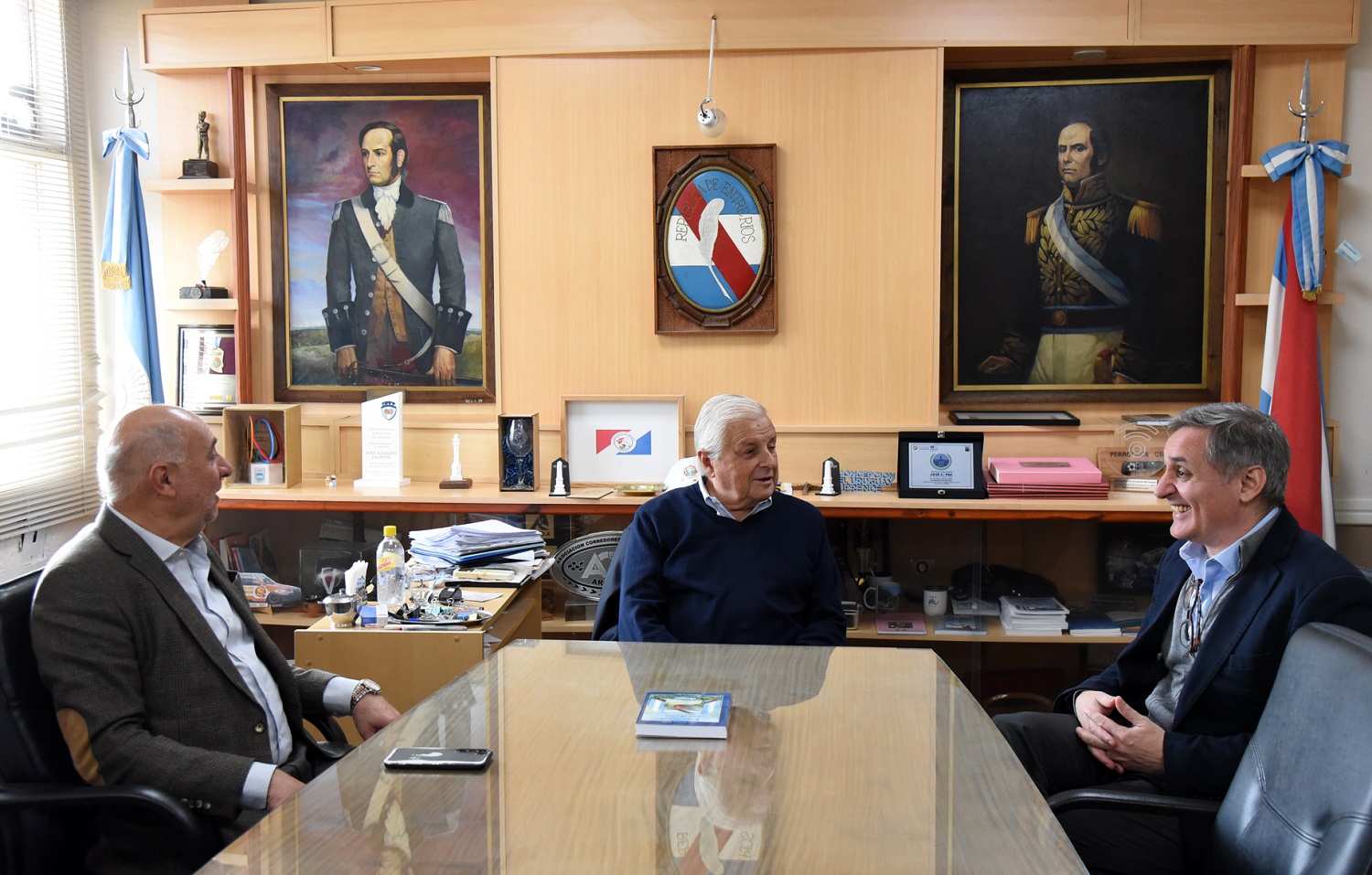 Lauritto recibió a las máximas autoridades del BERSA Lauritto recibió a las máximas autoridades del BERSA