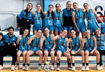 Regatas Uruguay campeón de La Liga Federal Formativa Juveniles Femenina