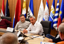 Intensa agenda de trabajo Walser en Montevideo con el Comité de Cuenca del Río Uruguay